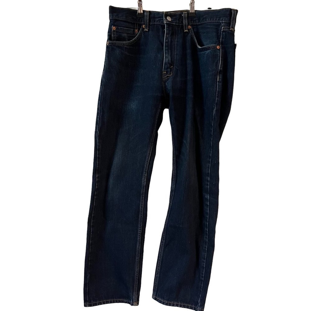 Levi's 505 Blue Denim Jeans Size 33x30